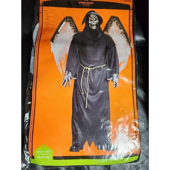 Grim Reaper 2XL (42-46) robe and wings only - Picture 1 of 7